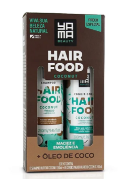 Kit Hair Food Coconut Shampoo + Condicionador - Yamá Beauty