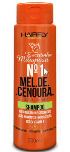 SHAMPOO HAIR FLY 300ML MEL DE CENOURA