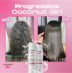 KIT ESCOVA PROGRESSIVA NOIVA COCONUT GIRL 1L - Bazar do Cabeleireiro | Produtos de Perfumaria para uso profissional e domestico. Melhor loja de perfumaria de Recife e Regiao metropolitana