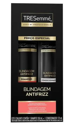 Kit Tresemmé Blindagem Antifrizz Shampoo 350ml + Condicionador 175ml