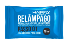 RECONSTRUCAO RELAMPAGO HAIR FLY 3 PASSOS na internet