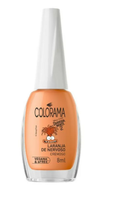 ESMALTE COLORAMA COLECAO DIVERTIDAMENTE LARANJA DE NERVOSO 8ML 