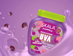 CREME DE HIDRATACAO SKALA UVA BRILHO EXTREMO 1KG