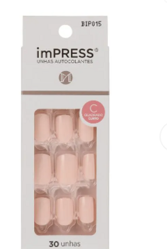 UNHAS POSTICA IMPRESS KISS NEW YORK  REF.BIP015BR