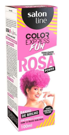 TONALIZANTE COLOR EXPRESS FUN ROSA POWER 100G 