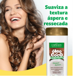 SHAMPOO CAPICILIN OLEO DE COCO UMECTANTE 250ML 