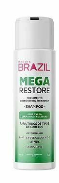 SHAMPOO MENINA BRAZIL MEGA RESTORE 250ML