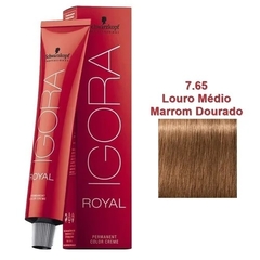 TINTA IGORA ROYAL 7.65 LOURO MEDIO MARROM DOURADO