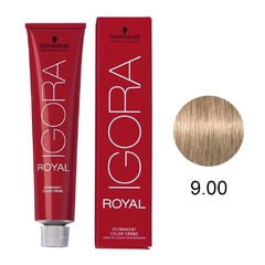 TINTA IGORA ROYAL 9.00 LOURO EXTRA CLARO NATURAL  Coloração Schwarzkopf Igora Royal 9.00 Louro Extra Claro Natural - 