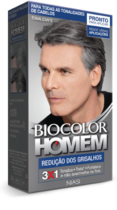 TONALIZANTE BIOCOLOR HOMEM GRISALHOS