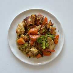 Bowl pollo asado + quinoa - comprar online