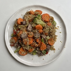 Bowl carne asada + quinoa