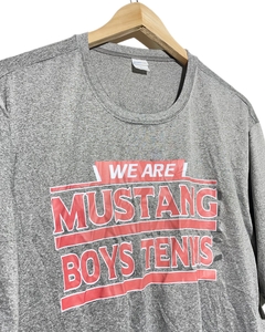 Remera SPORT TEK MUSTANG BOYS TENNIS GRIS #4249 - comprar online