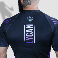 Rash Guard LY23 Manga Curta Grad. Roxa - loja online