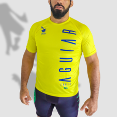 T-Shirt Dry-fit Fábio Aguiar Fight Company Amarela