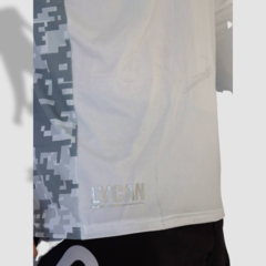 Camisa UV50+ Branca Digital Navy - Lycan