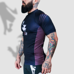 Rash Guard LY23 Manga Curta Grad. Marrom na internet