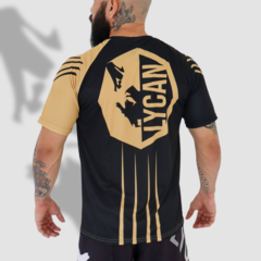 T-Shirt Dry-fit Lycan Vertikal Gold - Lycan