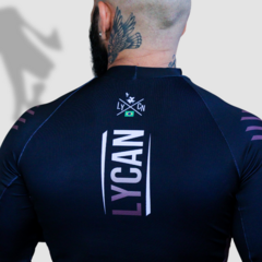 Rash Guard LY23 Manga Longa Grad. Marrom - Lycan