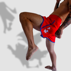 Short Muay Thai Vermelho América - Lycan