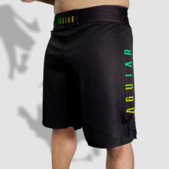 Fight Shorts Fábio Aguiar Fight Company Preto (SEM Velcro)