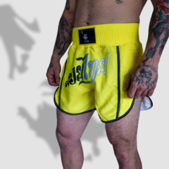 Short Muay Thai Amarelo Variante