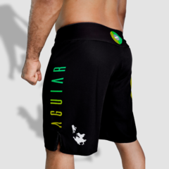 Fight Shorts Fábio Aguiar Fight Company Preto (SEM Velcro) - comprar online