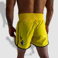 Short Muay Thai Amarelo Variante - loja online