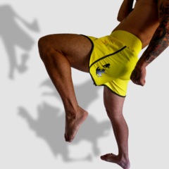 Short Muay Thai Amarelo Variante - Lycan