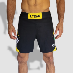 Fight Shorts Lion Heart - Caio Machado Preto (SEM Velcro) na internet