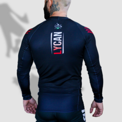 Rash Guard LY23 Manga Longa Grad. Preta na internet