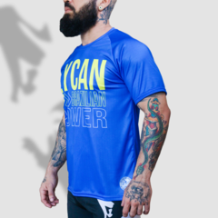 T-Shirt Dry-fit Brazilian Power Azul - comprar online