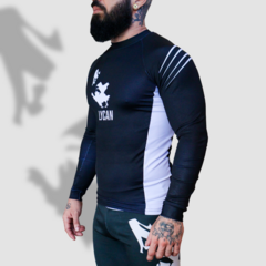 Rash Guard LY23 Manga Longa Grad. Branca