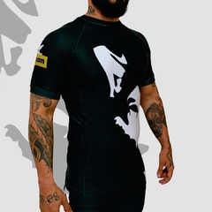 Rash Guard Manga Curta Lycan Brand - Black - comprar online