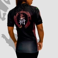 Imagem do Rash Guard LY20 Manga Curta Grad. Marrom