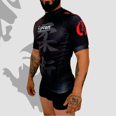 Rash Guard LY20 Manga Curta Grad. Preta na internet