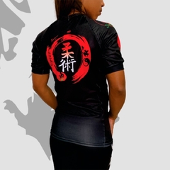 Rash Guard LY20 Manga Curta Grad. Preta na internet