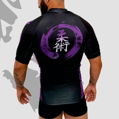 Rash Guard LY20 Manga Curta Grad. Roxa - Lycan