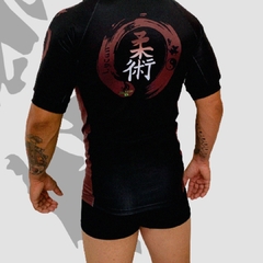 Rash Guard LY20 Manga Curta Grad. Marrom - Lycan