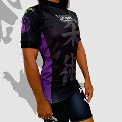 Rash Guard LY20 Manga Curta Grad. Roxa