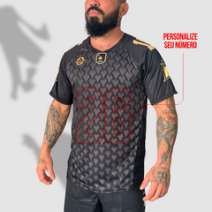 Tipo Jérsey Personalizada - Padrão Preto Monsters