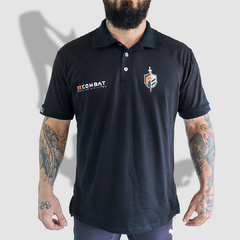 Polo Passeio Fit Combat Preta - comprar online