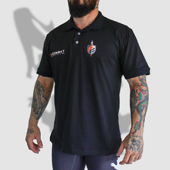 Polo Passeio Fit Combat Preta