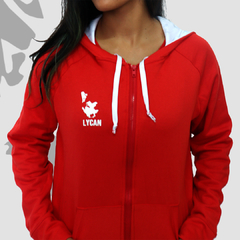 Moletom Lycan VX Red - Feminino