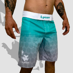 Fight Shorts Octagon Cyan - comprar online