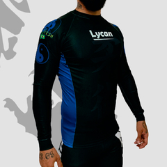 Rash Guard LY20 Manga Longa Grad. Azul