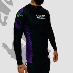 Rash Guard LY20 Manga Longa Grad. Roxa