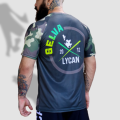 T-Shirt Dry-fit Lycan Selva Escura na internet