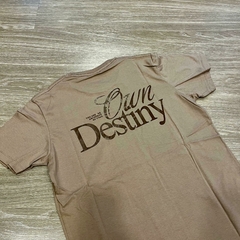 Remera Destiny chocolate en internet