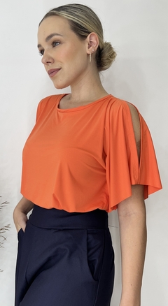 BLUSINHA RAICA BABADO LAT - loja online